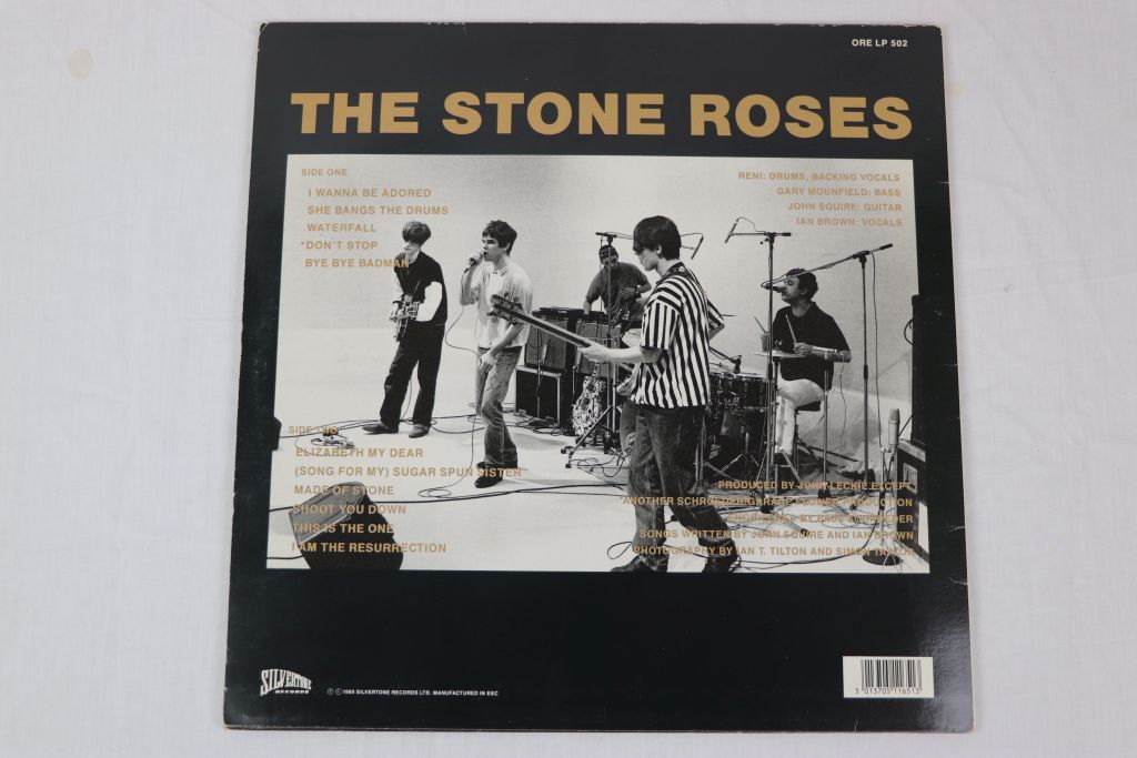 Vinyl - Two original The Stone Roses LPs to include self titled ORE LP502 and Second Coming GEF - Image 11 of 11