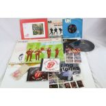 Vinyl & Memorabilia - Three Rolling Stones LPs to include sealed Fan Club Only Mick Taylor We Miss