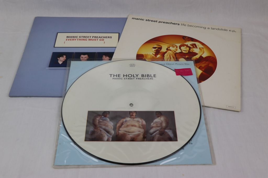 Vinyl - Two Manic Street Preachers LPs and EP to include Everything Must Go EPIC 483930 with booklet