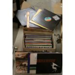 Vinyl - A collection of over 150 LP's & 12 inch singles spanning genres and decades including