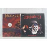 Vinyl - Two Megadeath LPs to include Killing Is My Business 180g ltd edn coloured vinyl and Peace