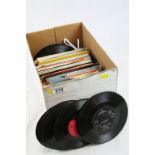 Vinyl - Over 100 Pop and Rock 45s to include Wham, Marillion, Boomtown Rats, etc, mainly loose and