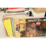 Vinyl - Over 50 Pop, Country and MOR LPs including Johnny Cash, Beach Boys, Boxcar Willie etc