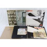 Vinyl - Led Zeppelin - 6 LP's to include One (ATL 40031 stereo German pressing, green & orange