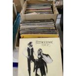 Vinyl - Ninety LPs and 12" singles mainly Rock and Pop to include Fleetwood Mac, Rolling Stones, The