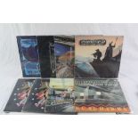 Vinyl - Collection of 8 Hawkwind LPs to include In Search of Space x2, United Artists UAG29202, No