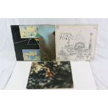 Vinyl - Pink Floyd - 4 LP's to include Obscured By Clouds, Dark Side Of The Moon, Meddle, and