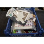 Quantity of GB postage stamps and part sheets, margins and stamp booklets and Presentation Packs