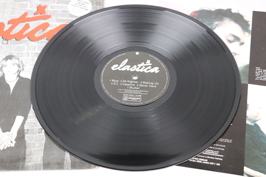 Vinyl - Elastica self titled ltd edn (no. 7718) LP flexi disc and booklet, vinyl excellent, sleeve - Image 7 of 9