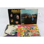 Vinyl - The Rolling Stones - 4 LP's to include Between The Buttons (LK 4852) Mono with laminated