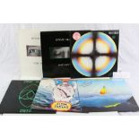 Vinyl - Steve Hillage collection of 6 LPs to include And or Not, For To Next, Aura, Fish Rising (