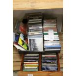 CD's - Large collection of CD's plus a few cassettes. Artists include Pink Floyd, Cream, Eric