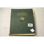 Stanley Gibbons Strand stamp album with a quantity of world used hinged stamps