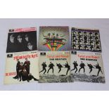 Vinyl - The Beatles - 5 EP's to include Twist & Shout, A Hard Days Night, All My Loving, The Hits,