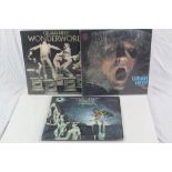 Vinyl = Uriah Heep - 3 LP's to include Very Heavy (Vertigo 6360 006 with writer credits and