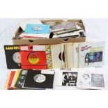 Vinyl - A collection of around 300 plus 45s covering a number of decades from the 60s onwards