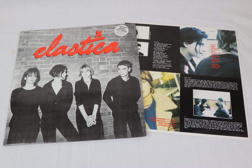 Vinyl - Elastica self titled ltd edn (no. 7718) LP flexi disc and booklet, vinyl excellent, sleeve - Image 6 of 9