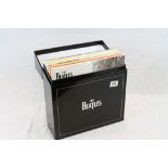 Vinyl - The Beatles boxed collection of 12 LPs (11 sealed) to include Rubber Soul, Sgt Pepper, White