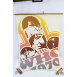 Music Memorabila - Poster - The Who 1970, possibly produced as an unofficial memento of their Isle