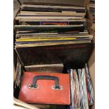 Vinyl - Collection of LP's & 45's to include The Beatles, Queen, Status Quo, Stranglers etc along