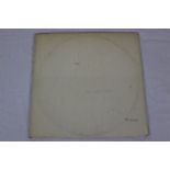 Vinyl - The Beatles White Album No 0167380 Top Loader with black inners and poster, no