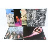 Vinyl - Deep Purple - Collection of 6 LP's to include Stormbringer, Self Titled, In Rock,