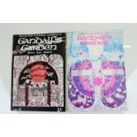 Gandalf's Garden issue 3 and 6 from 1968 plus a typed sheet offering 12 issues for 36 shillings post