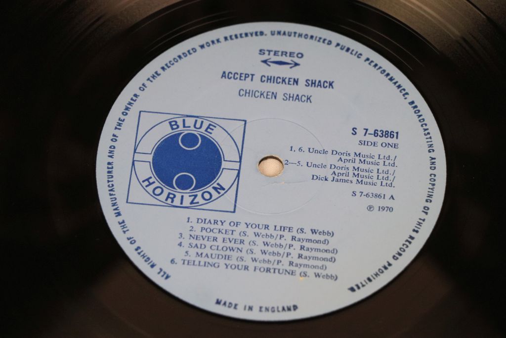 Vinyl - Chicken Shack Accept / Blue Horizon S7-63861 with gatefold sleeve, vinyl and sleeve vg+ - Image 5 of 6