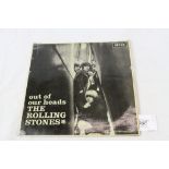 Vinyl - Rolling Stones - Out of our Heads (Decca LK 4733) Mono, non-flipback sleeve, some laminate