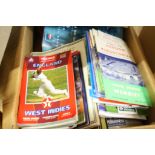 Collection of football and sporting programmes from the 1950s onwards to include 1955, 1957, 1958,