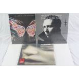 Vinyl - Three sealed LPs to include Rammstein Mutter (180 gram h/w vinyl, remastered), Bullet For My