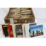 Vinyl - A collection of around 300 plus 45s covering a number of decades from the 60s onwards