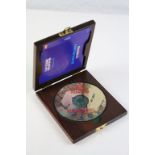 Cliff Richard Presentation 50 Million Discs CD within wooden presentation case, 1st October 1990