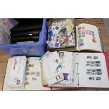 Stamps - a large collection of World stamps in albums and loose, to include some early examples,