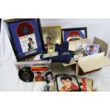 Elvis Presley vinyl & memorabilia - a large and varied collection, to include LPs, 45s, CDs, DVDs,