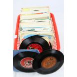 Vinyl - Over 100 Rock and Pop 45s featuring T-Rex, Johnny Cash, Traffic, etc, many in company