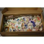 Quantity of world stamps