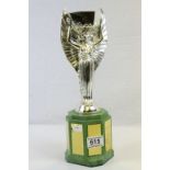 Football - World Cup, a metal replica of The Jules Rimet Trophy, with all winners names engraved