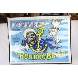 Cinema Poster - The Bulldog Breed, Norman Wisdom, David Lodge, Liz Fraser etc, circa 1960, UK quad