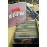 Vinyl - Collection of over 80 Rock LPs to include Hawkwind, ELO, Mott the Hoople etc vg+