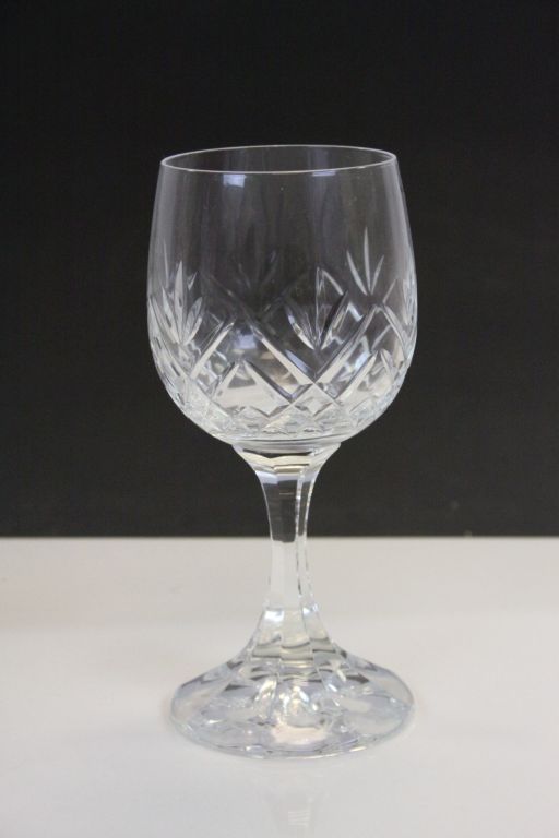 Boxed Set of Four Galway Irish Glass Wine Glasses, another similar both containing Two Glasses - Image 2 of 4