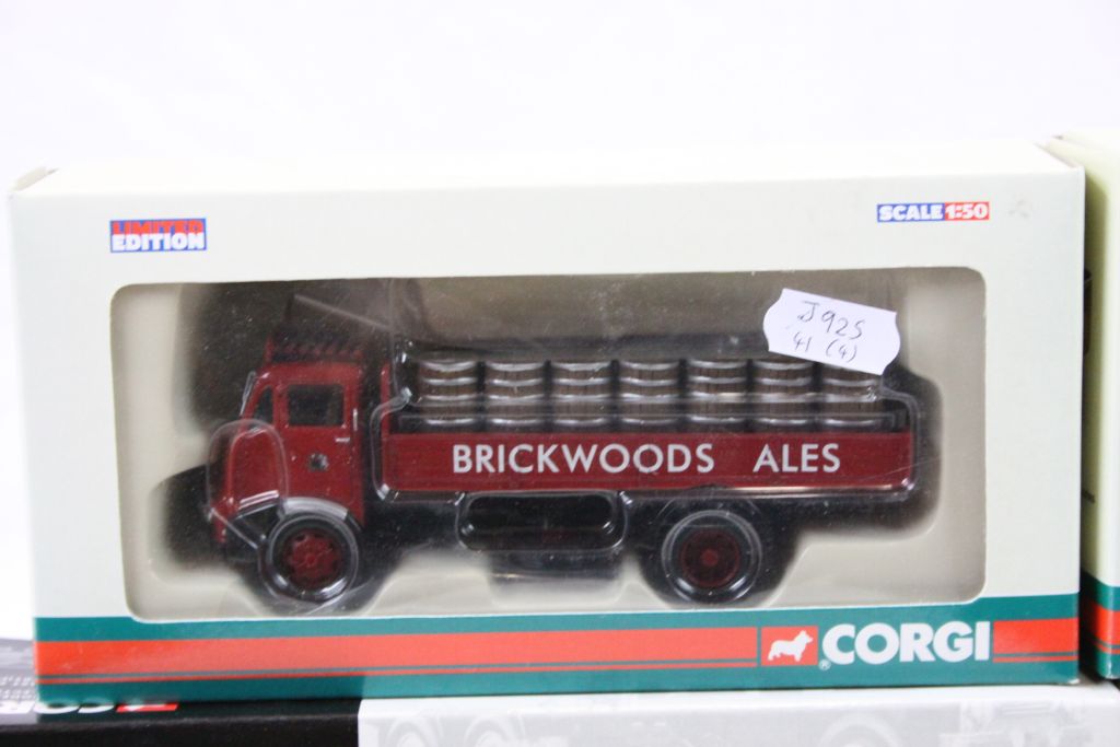 Four boxed 1:50 ltd edn Corgi diecast models to include 2 x Road Transport Heritage The Golden Years - Image 2 of 5
