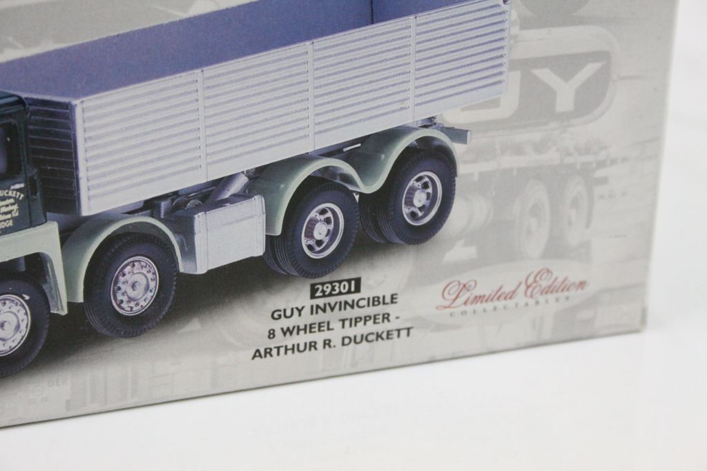 Four boxed 1:50 ltd edn Corgi diecast models to include 2 x Road Transport Heritage The Golden Years - Image 5 of 5