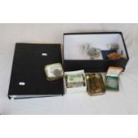 Small Collection of UK & World coins & Banknotes to include a cased Tibetan Crown of Liberty plus an