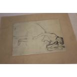 After Edgar Degas 1834 - 1917 Print / Lithograph Portrait of a Ballerina bearing printed signature