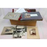 Collection of vintage Photograph & Scrap Albums to include Bristol interest