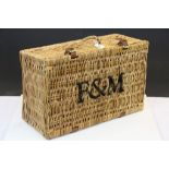 Fortnum & Mason Wicker Picnic Basket / Hamper