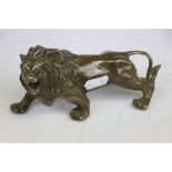 Bronze Figure of a Lion