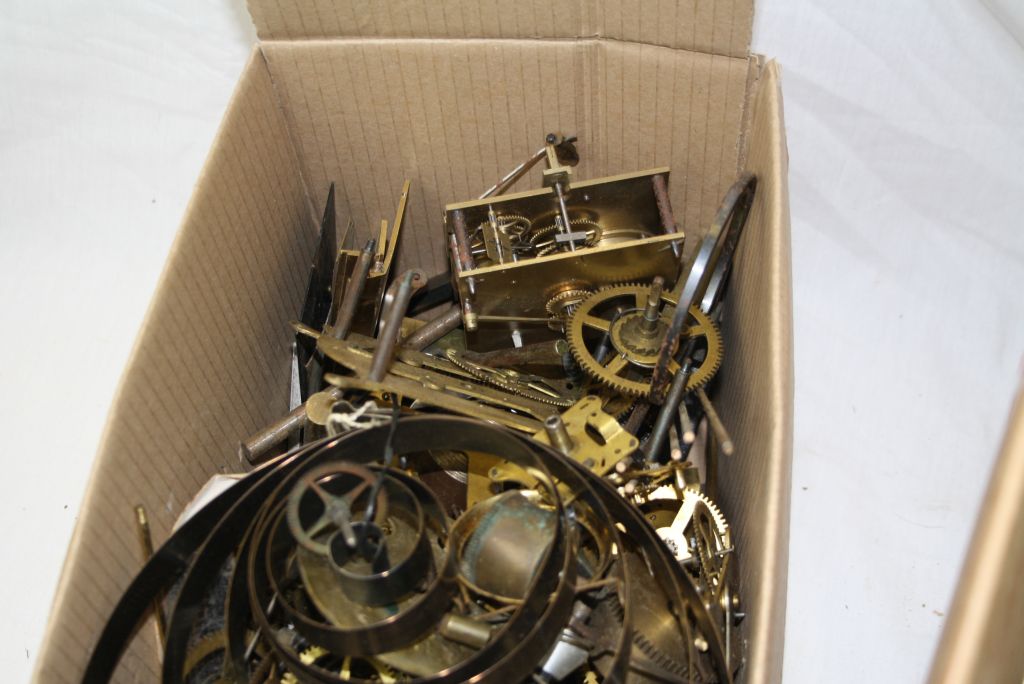 Large Collection of Watch and Clock Parts (in two boxes) - Image 5 of 6