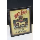 Vintage ' White Horse Whisky ' Sign
